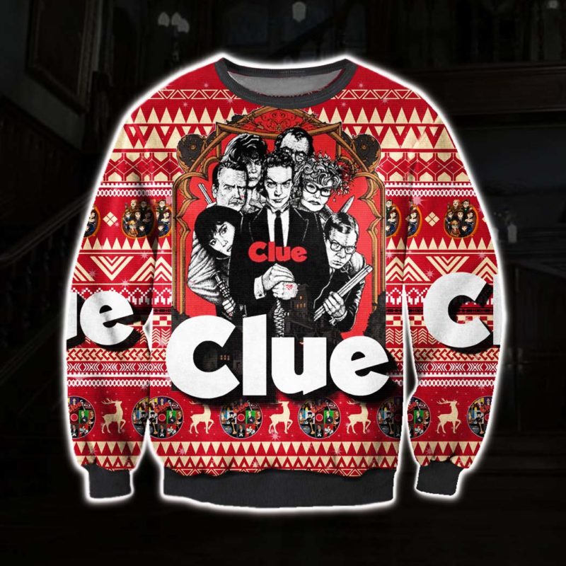 Clue Ugly Christmas Sweater