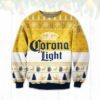 Corona Light Beer Ugly Christmas Sweater Unisex Knit Ugly Sweater
