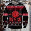 D Dragon Ugly Christmas Sweater Unisex Knit Wool Ugly Sweater