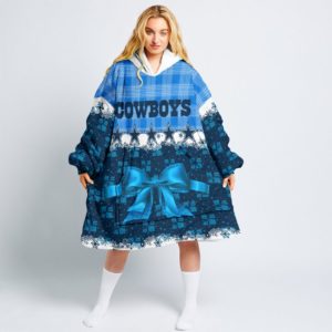 Dallas Cowboys Christmas Gift Snug Hoodie Oodie Blanket Hoodie