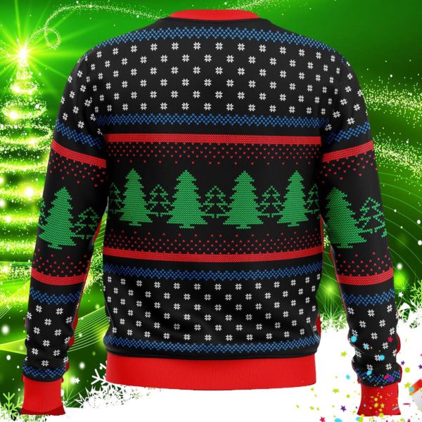 Donald Trump Salt Bae Merica Ugly Christmas Sweater Knit Wool Sweater 1