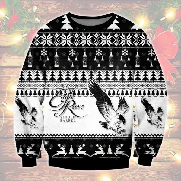 Eagle Rare Single Barrel christmas sweater Unisex Knit Wool Ugly Sweater