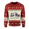 Fellowship Ugly Christmas Sweater Unisex Knit Wool Ugly Sweater