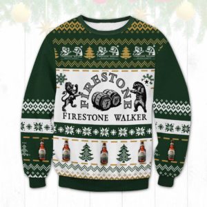 Firestone Walker Brewing Ugly Christmas Sweater Unisex Knit Ugly Sweater