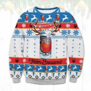 Foam Brewers beer IPA Ugly Christmas Sweater Unisex Knit Ugly Sweater
