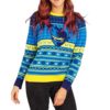 Fortnite Ninja Logo Ugly Christmas Sweater Shurikens Pattern Knit Wool Sweater