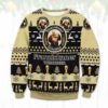 Franziskaner Weissbier Printed Ugly Christmas Sweater Unisex Knit Ugly Sweater