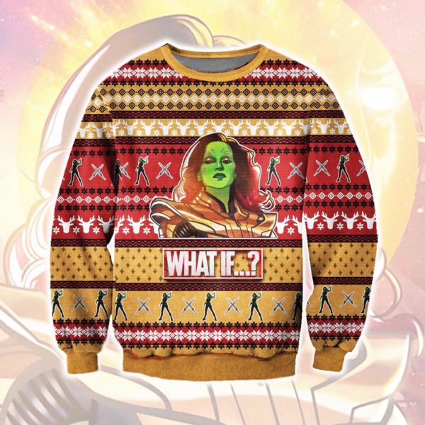 Gamora Ugly Christmas Knit Sweater