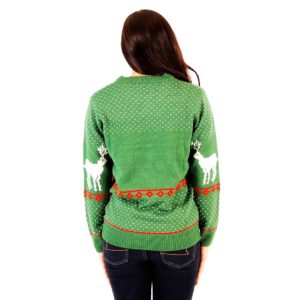 Green Filthy Animal Ugly Christmas Sweater Knit Wool Sweater 2