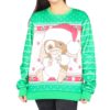 Gremlins Gizmo Santa Ugly Christmas Sweater Knit Wool Sweater