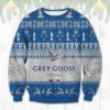 Grey Goose Vodka Ugly Christmas Sweater Unisex Knit Wool Ugly Sweater