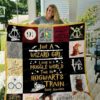Harry Potter Hogwart Wizard Witch Magic Soft Comfortable Quilt Blanket