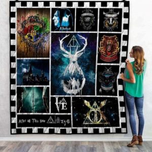 Harry Potter Quilt Blanket Gift For Mother Happy Mothers Day