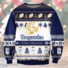 Hoegaarden white beer Ugly Christmas Sweater Unisex Knit Ugly Sweater