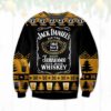 Jack Daniels Old Time Old No.7 Brand Sour Mash Whiskey christmas sweater Unisex Knit Wool Ugly Sweater