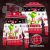 Kansas City Chiefs Grinch Knit Ugly Christmas sweater