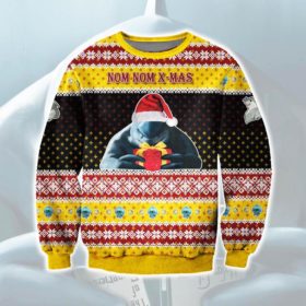 King Shark Ugly Christmas Knit Sweater