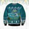Kona Brewing Golden Ale Ugly Christmas Sweater Unisex Knit Wool Ugly Sweater