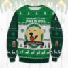 Laughing Dog Brewing Ugly Christmas Sweater Unisex Knit Wool Ugly Sweater