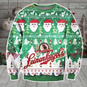 Leinenkugels Beer Green Ugly Christmas Sweater Unisex Knit Ugly Sweater