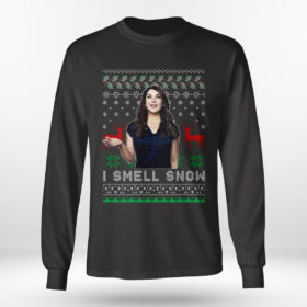 Longsleeve shirt I Smell Snow Lorelai Gilmore Ugly Christmas Sweater Sweatshirt