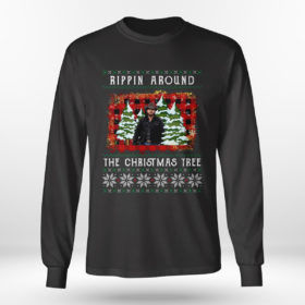 Longsleeve shirt John Dutton Rippin Around The Christmas Tree Ugly Christmas Sweater Sweatshirt