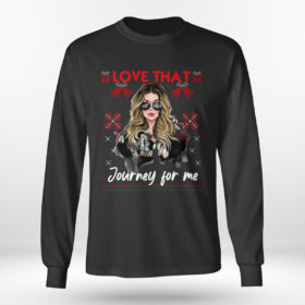 Longsleeve shirt Love That Journey For Me Creek Christmas Sweater Sweatshirt