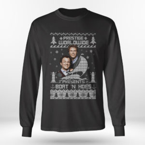Longsleeve shirt Step Brothers Prestige Worldwide Presents Boats N Hoes Ugly Christmas Sweater Sweatshirt