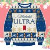Michelob ultra light Beer Ugly Christmas Sweater Unisex Knit Ugly Sweater