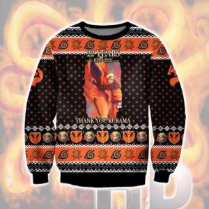 Naruto & Kurama Ugly Christmas Knit Sweater