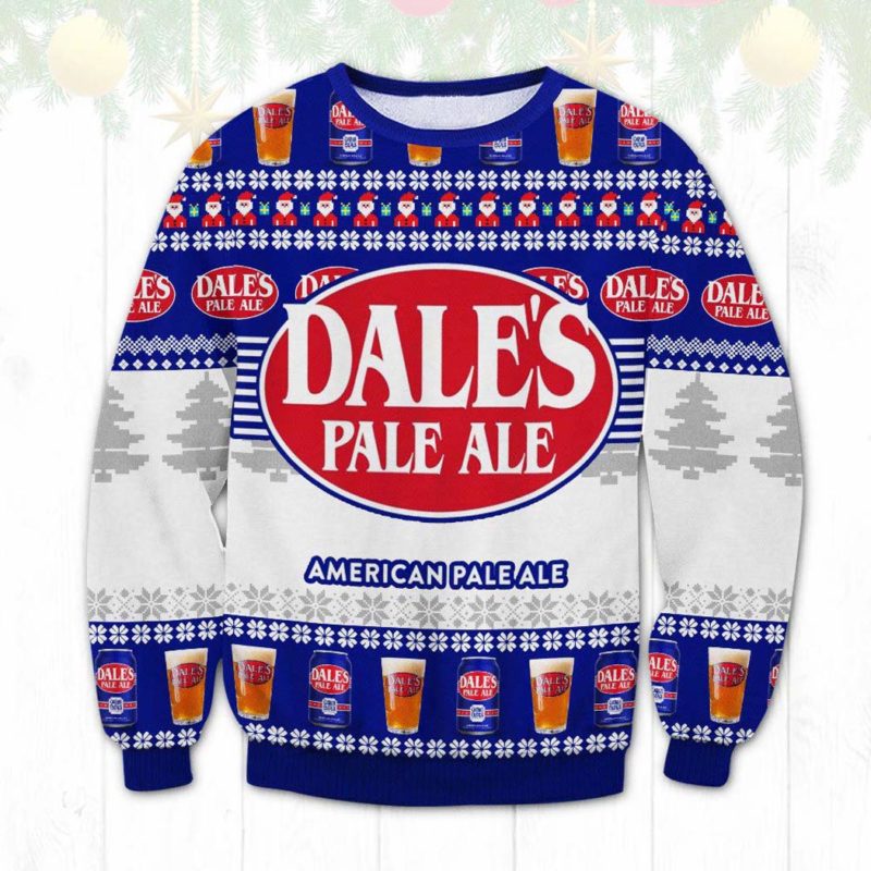 Oskar Blues dale pale ale Ugly Christmas Sweater Unisex Knit Ugly Sweater