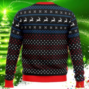 Patriotic Eagle Ugly Christmas Knit Sweater 1
