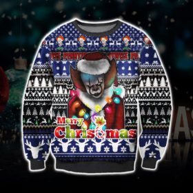 Pennywise It Ugly Christmas Knit Sweater