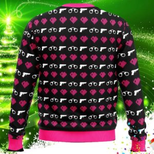 Police Wife Ugly Christmas Knit Sweater 1