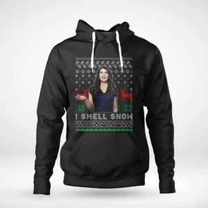 Pullover Hoodie I Smell Snow Lorelai Gilmore Ugly Christmas Sweater Sweatshirt