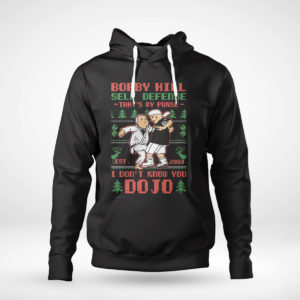 Pullover Hoodie King of The Hill Bobby Hill Self Defense Dojo Ugly Christmas Sweater Sweatshirt