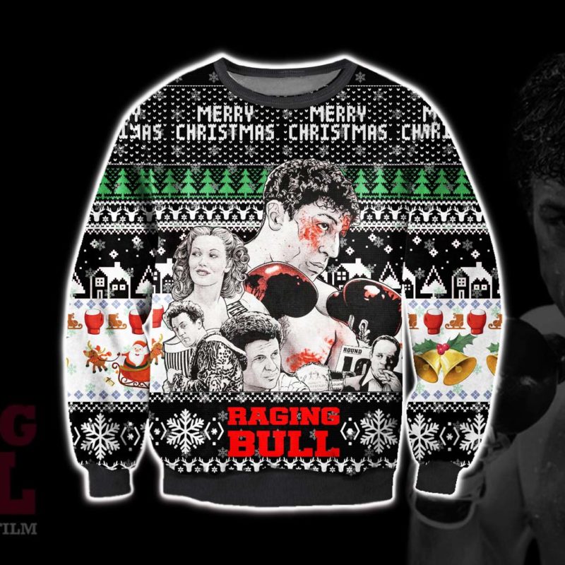 Raging Bull Ugly Christmas Sweater