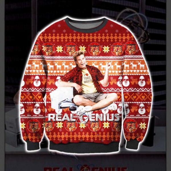 Real Genius Ugly Christmas Sweater