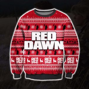 Red Dawn Ugly Christmas Sweater