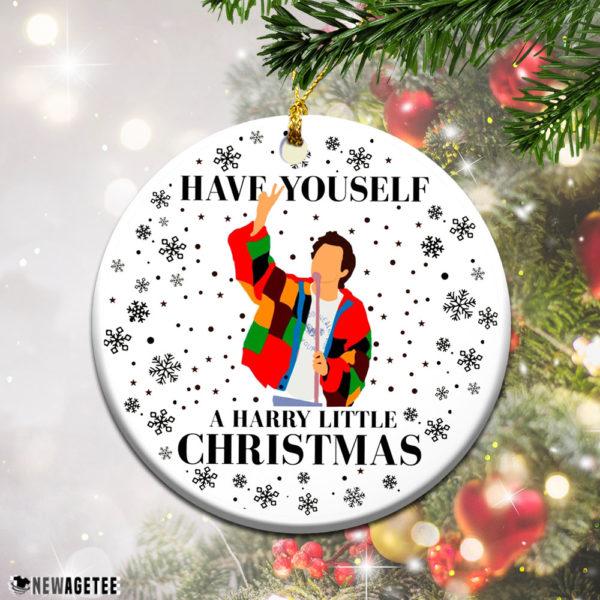 Round Ornament 2021 Have Yourself A Harry Little Christmas Tree Ornament