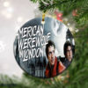 Round Ornament An American Werewolf in London Christmas ornament Tree Decoration