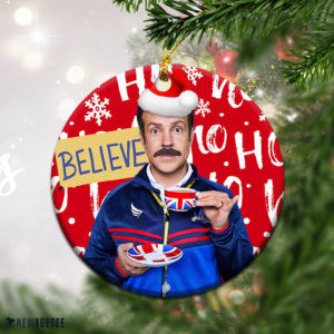 Round Ornament Funny Ted Lasso Ho Merry Christmas Wankers Orament