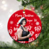 Round Ornament Gavin and Stacey Merry Christmas Sugar Tits Christmas Ornament Xmas Tree Decor
