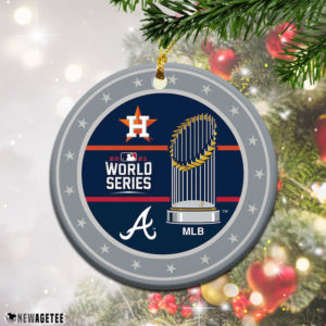 Houston Astros vs. Atlanta Braves WinCraft 2021 World Series Matchup Ornament