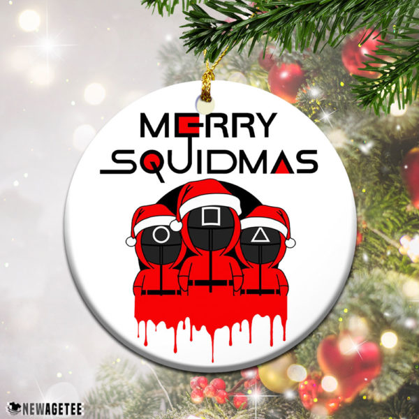 Squid Game Merry Squidmas Christmas Tree Ornament