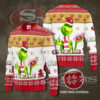 San Francisco 49ers Grinch Knit Ugly Christmas sweater
