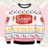 Schmidt Beer Brewing Ugly Christmas Sweater Unisex Knit Ugly Sweater