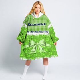 Seattle Seahawks Christmas Gift Snug Hoodie Oodie Blanket Hoodie