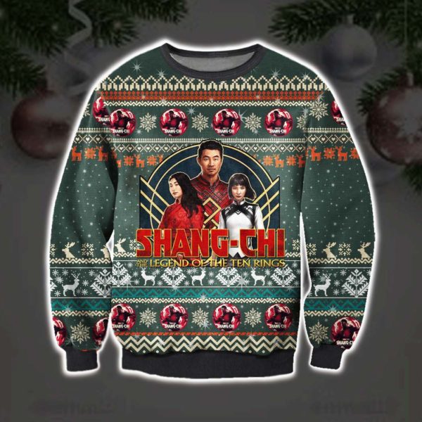 Shang Chi And The Ten Rings Ugly Christmas Sweater Unisex Knit Sweater