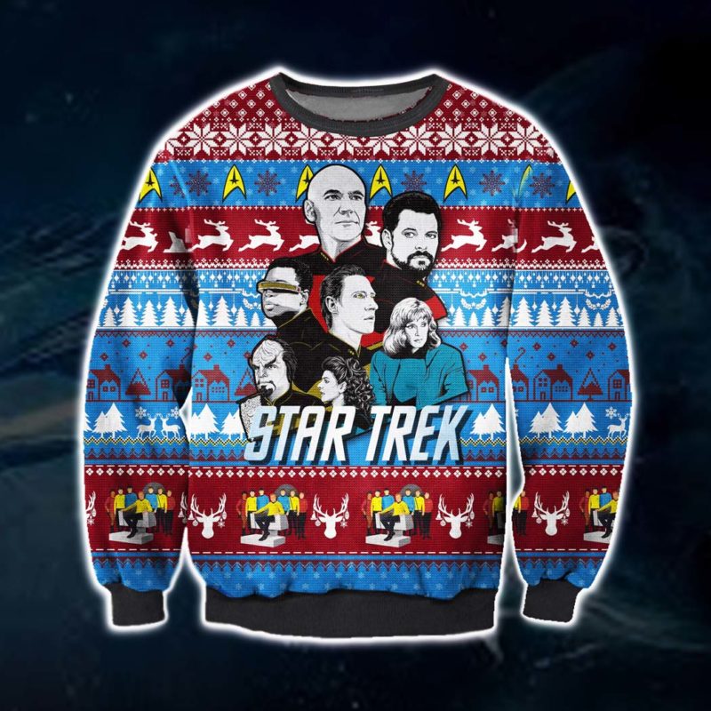 Star Trek Ugly Christmas Sweater